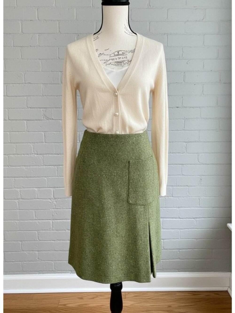 MAX MARA Weekend Italian Tweed Skirt Size 4